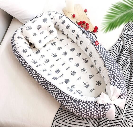 Standard Size Foldable Travel Crib Nest For 0-3 Years Old Baby