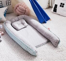 Standard Size Foldable Travel Crib Nest For 0-3 Years Old Baby